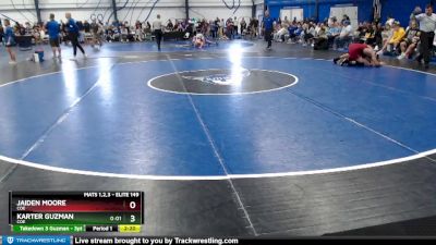 Elite 149 lbs Cons. Round 3 - Jaiden Moore, Coe vs Karter Guzman, Coe