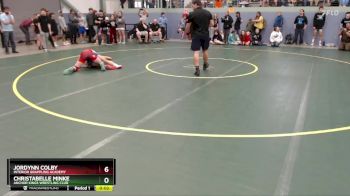 112 lbs Round 2 - Christabelle Minke, Anchor Kings Wrestling Club vs Jordynn Colby, Interior Grappling Academy