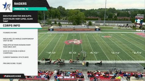 RAIDERS "FAN THE FLAME" at 2024 DCI Open Class World Championship