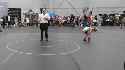 48 lbs Round 2 (6 Team) - Jonah Burkett, Team PA/USA vs Asher Burkett, PA Gold