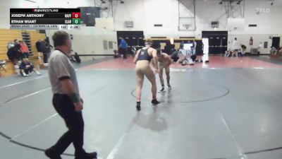 197White lbs Rr Rnd 2 - Joseph Anthony, Navy vs Ethan Wiant, Clarion