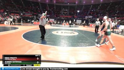 2A 126 lbs Cons. Round 2 - Korbin Bateman, Mattoon vs Nino Protti, Chicago (St. Rita)