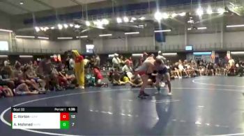 160 lbs Placement Matches (16 Team) - Allistair Mohmed, Next Generation Frisco Bombers vs Conner Horton, Alabama Elite - White