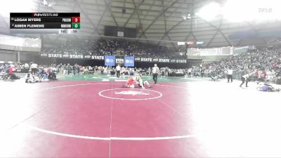 Boys 2A 165 lbs Cons. Round 5 - Logan Myers, Prosser vs Aimen Flemens, Mark Morris