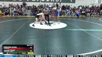 160 lbs Round 5 - Damon Soles, Cherokee County vs Deshone Evans, Florence