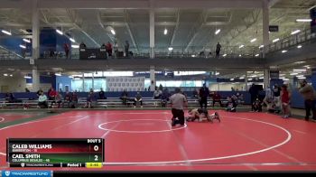 110 lbs Round 2 (8 Team) - Cael Smith, Columbus Desales vs Caleb Williams, Barberton