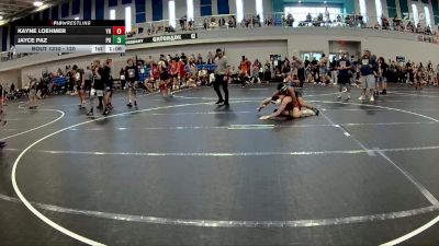 120 lbs Champ. Round 2 - Jayce Paz, Palm Harbor vs Kayne Loehmer, Yulee Hornets