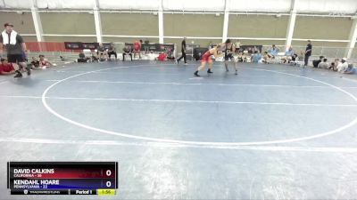 190 lbs Placement Matches (8 Team) - David Calkins, California vs Kendahl Hoare, Pennsylvania