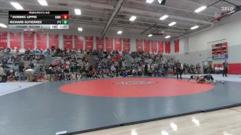 138 lbs Champ. Round 1 - Richard Gutierrez, Piedra Vista vs Dominic Lippis, Canon City