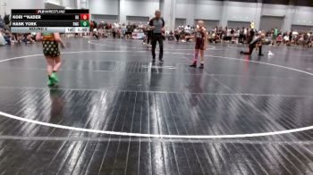 75-80 lbs Round 2 - Kori **Nader, Rising Kingz vs Hank York, Rabbit Wrestling Club