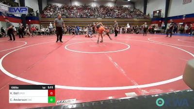 106 lbs Round Of 32 - Kamden Bell, Sperry Wrestling Club vs Calib Anderson, Cowboy Wrestling Club