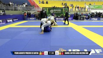 Gabriel Batista Gama Bezerra San vs Pedro Augusto Pinheiro De Santan 2025 Brasileiro Jiu-Jitsu IBJJF