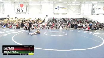 81 lbs Cons. Round 1 - Justis Majors, Mongoose Elite Wrestling vs Max Pelcer, Gorilla Grapplers