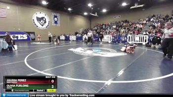 170 lbs Semifinal - Olivia Furlong, Selma vs Julissa Perez, Mira Monte