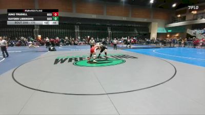 170 lbs Cons. Round 2 - Kayden Liberidhs, Oakridge vs Juno Trudell, North Eugene