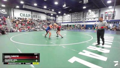 138 lbs Cons. Semi - Maddox Leal, Temecula Valley vs Aiden Christie, Great Oak