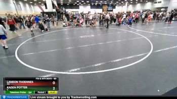 83 lbs Quarterfinal - Landon Thoennes, MN vs Kaden Potter, IL