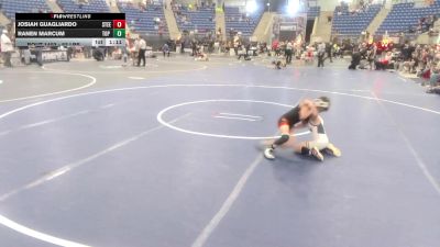 53 lbs Rr Rnd 1 - Josiah Guagliardo, Steel City Reloaded WC vs Ranen Marcum, Top Notch