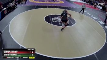 Cons. Round 3 - Sophia Forman, Papillion-La Vista Girls vs Aubrey Loehr, Papillion-La Vista South Girls