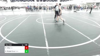 88 lbs Semifinal - Fernando Villa, Riverside Rascals vs Declan Rickel Cruz, Team Aggression