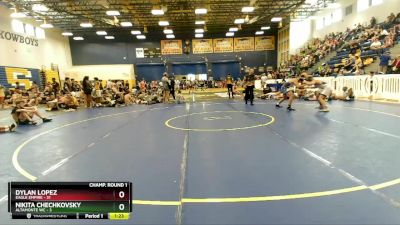 150 lbs Champ Round 1 (16 Team) - Dylan Lopez, Eagle Empire vs Nikita Chechkovsky, Altamonte WC