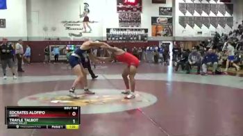 170 lbs Champ. Round 2 - Trayle Talbot, Spring Valley vs Socrates Alofipo, Liberty