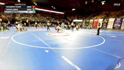 130 Class 1 lbs Semifinal - Sophia Smith, Mid-Buchanan vs Elizabeth Hager, Lexington