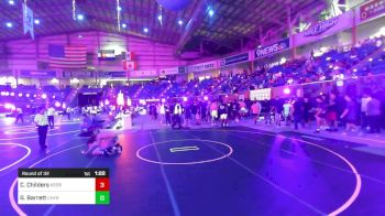 126 lbs Round Of 32 - Coy Childers, Nebraska Elite vs Gavin Barrett, Cherry Creek