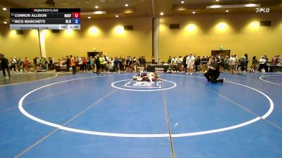 138 lbs Champ. Round 3 - Connor Allison, Maryland vs Nico Marchetti, New Jersey