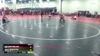 120 lbs Round 1 (10 Team) - Noah Pendleton, Owen Valley vs Matthew Ireland, AAWA