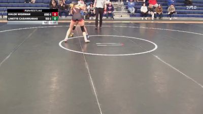 115 lbs Round 2 - Khloe Wiseman, Adams Central vs Linette Casarrubias, Wahoo