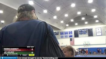 86 lbs 3rd Place Match - Patrick Barnett, Savage House Wrestling Club vs Jet Holiday, Rough House Wrestling