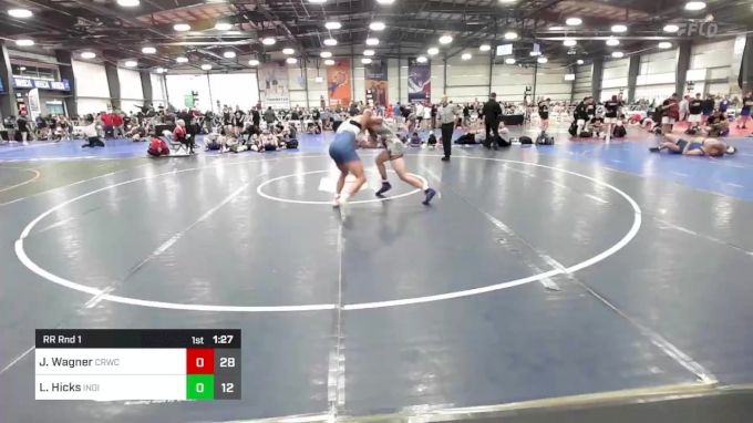 182 lbs Rr Rnd 1 - Jalen Wagner, Camp Reynolds Wrestling Club vs Landon ...