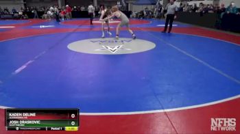 5A 144 lbs Semifinal - Josh Draskovic, Scottsboro vs KADEN DELINE, Alexandria HS