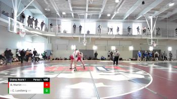 220 lbs Champ. Round 1 - Cedar Lundberg, Orting vs Brady Martin, Riverside