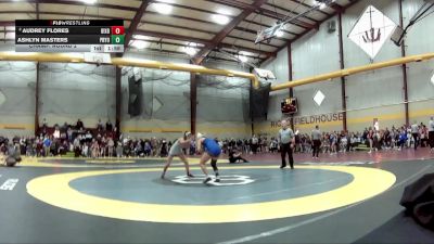 115 lbs Champ. Round 2 - Ashlyn Masters, Pryor HS vs Audrey Flores, Bixby