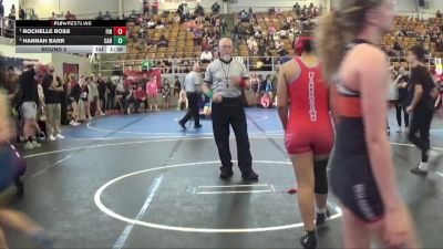 147 lbs Round 5 - Rochelle Ross, Finneytown vs Hannah Barr, Carrollton