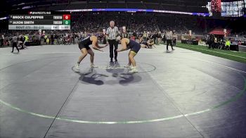 D2-215 lbs Cons. Round 2 - Jaxon Smith, Three Rivers HS vs Brock Culpepper, Trenton HS