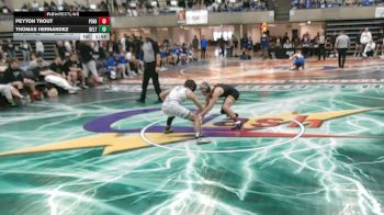 139 lbs Quarterfinals (8 Team) - Thomas Hernandez, Delta, OH vs Peyton Trout, Perham, MN