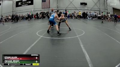 130 lbs Semis (4 Team) - Ethan Allen, Revival Uprising Black vs Michael Brady, Mat Assassins Black