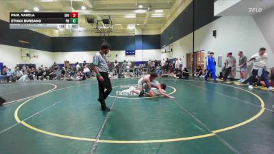 122 lbs Cons. Round 3 - Ethan Burbano, Pounders WC vs Paul Varela, Etiwanda