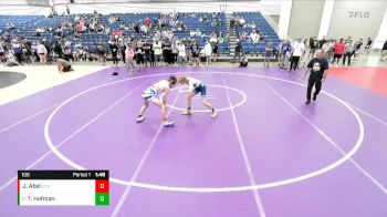 109 lbs Cons. Round 2 - Tanner Hofman, Michigan Premier Wrestling Club vs Jayden Abel, Edgewood