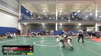 96 lbs Round 4 (16 Team) - Luke Jones, Steel Valley Renegades vs Tate St. Laurent, Indiana Outlaws