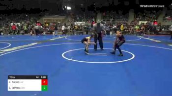 76 lbs Prelims - Kameron Bedel, Spatola Wrestling vs Eli Edfors, Agoge WC