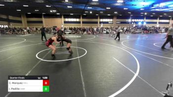 136 lbs Quarterfinal - Cailinn Marquez, Hollister Razorbacks vs Itzel Padilla, Cobra Kai