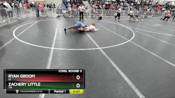 126 lbs Cons. Round 3 - Ryan Groom, IA vs Zachery Little, TN