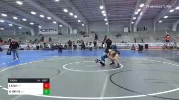 106 lbs Consolation - Joseph Clem, NY vs DRAEGEN ORINE, MO