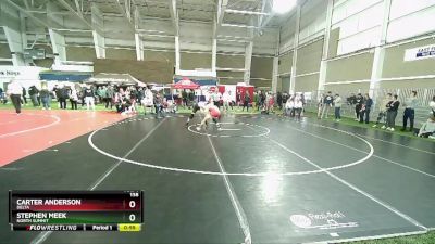 138 lbs Cons. Round 4 - Carter Anderson, Delta vs Stephen Meek, North Summit