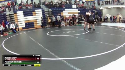 235 lbs. Cons. Round 4 - Madison Clover, Seckman vs Avery Cady, St. Charles West