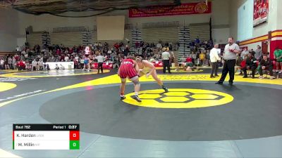 215 lbs Cons. Round 6 - Mike Millin, Massillon Perry vs Kamrn Harden, Cincinnati LaSalle